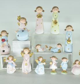 Polyresin, Christmas angel decorations